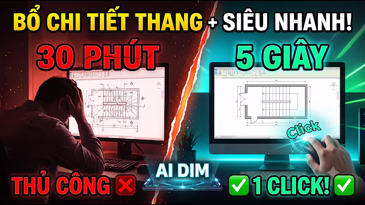 Demo triển khai chi tiết cầu thang